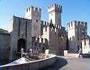 Castle of Sirmione on the largest peninsula of Lake Garda